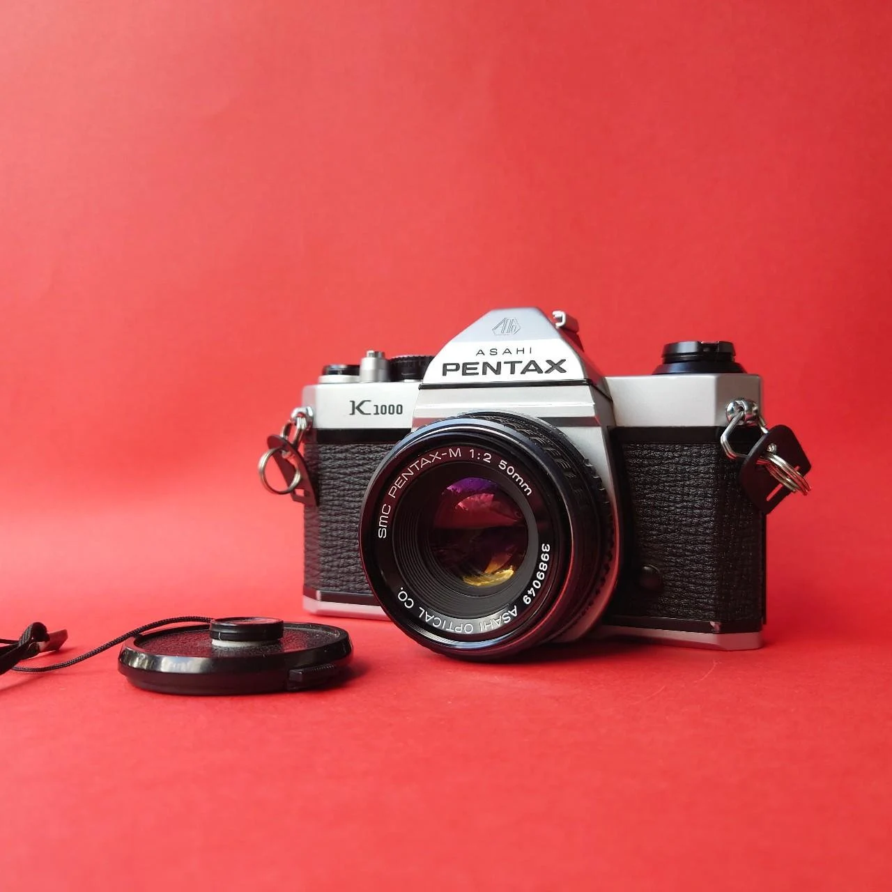 pentax k1000 35mm slr camera with 50mm lens pentax k1000 35mm slr camera with 50mm lens