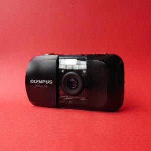 olympus mju i point & shoot with original case