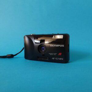 olympus af 10 mini compact point and shoot 35mm film camera