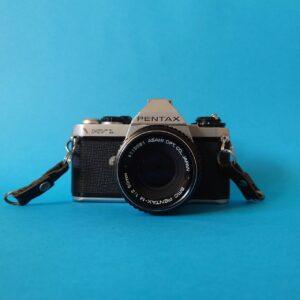 pentax mv1 slr film camera w/ 50mm lens